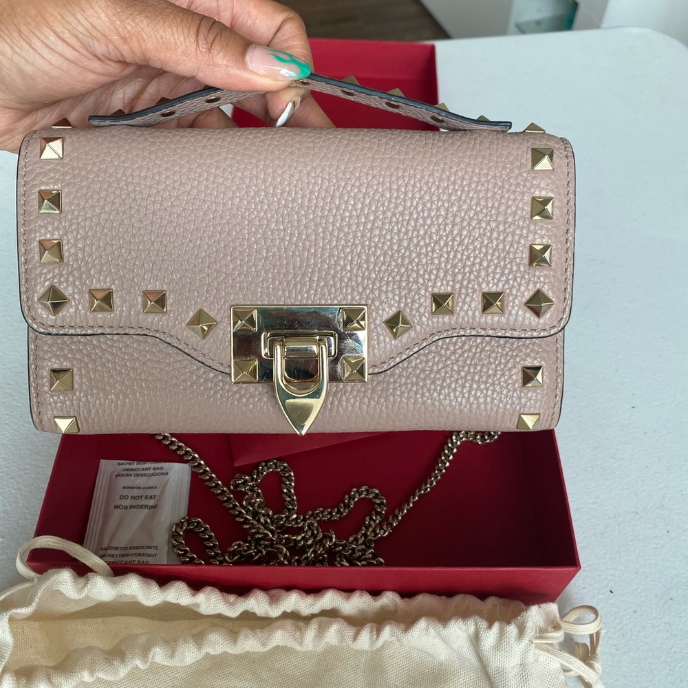 Valentino Chain Wallet Purse